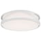 Access Lighting Lucia, LED Flush Mount, White Finish, Acrylic Lens Acrylic 49990LEDD-WH/ACR - alternate 1